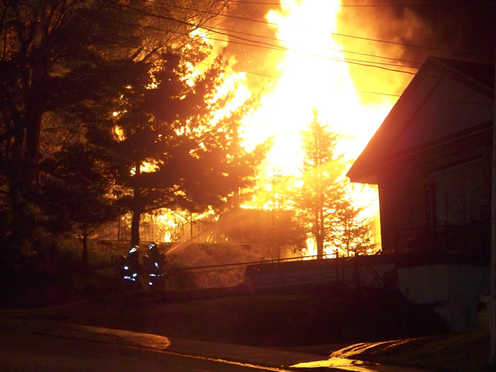 Les flammes de l'enfer