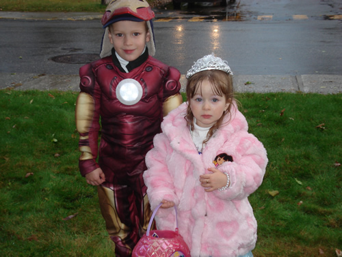 Halloween sur la rue Ambroise-Dearden