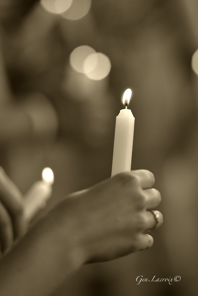 Veillée à la chandelle à Richmond