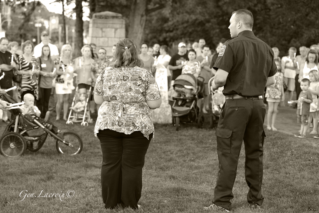 Veillée à la chandelle à Richmond