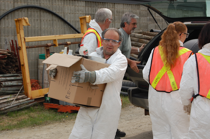 Centre de récupération le 23 mai