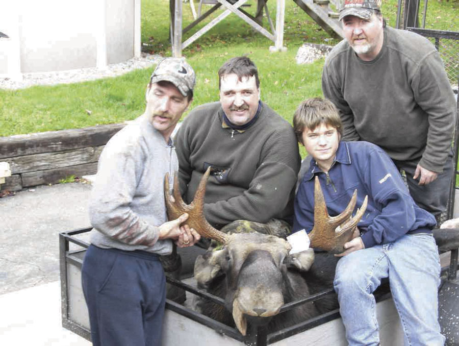 Un trophée de chasse qui a du panache