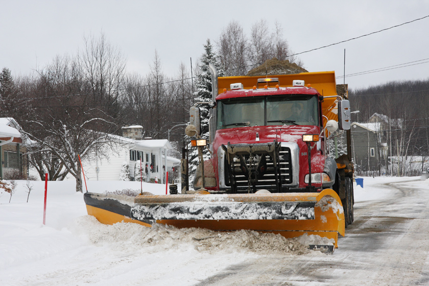 Déneigement,  c'est parti!