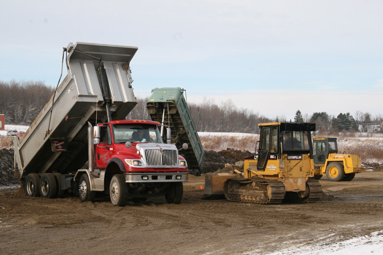 La construction va bon train