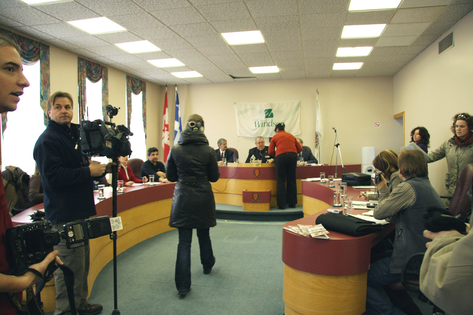 13 médias présents à Windsor