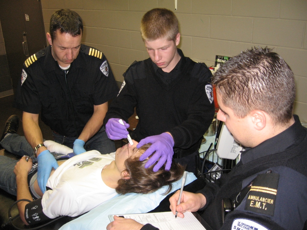 Équipe d'intervention de la salle de soins