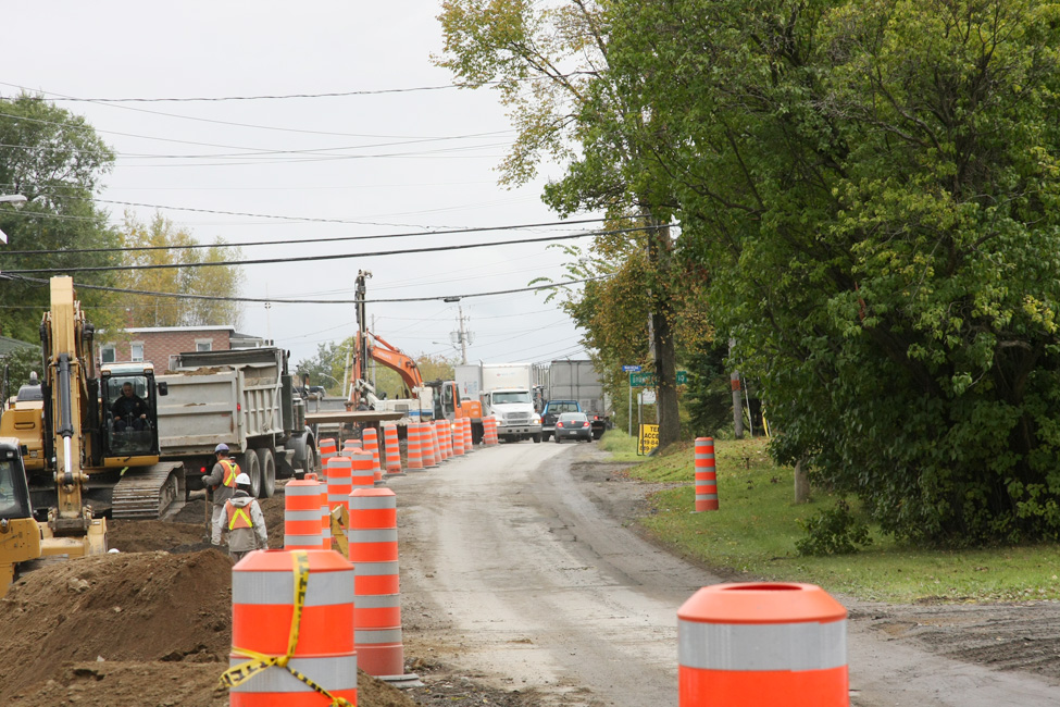 Grands travaux de voirie