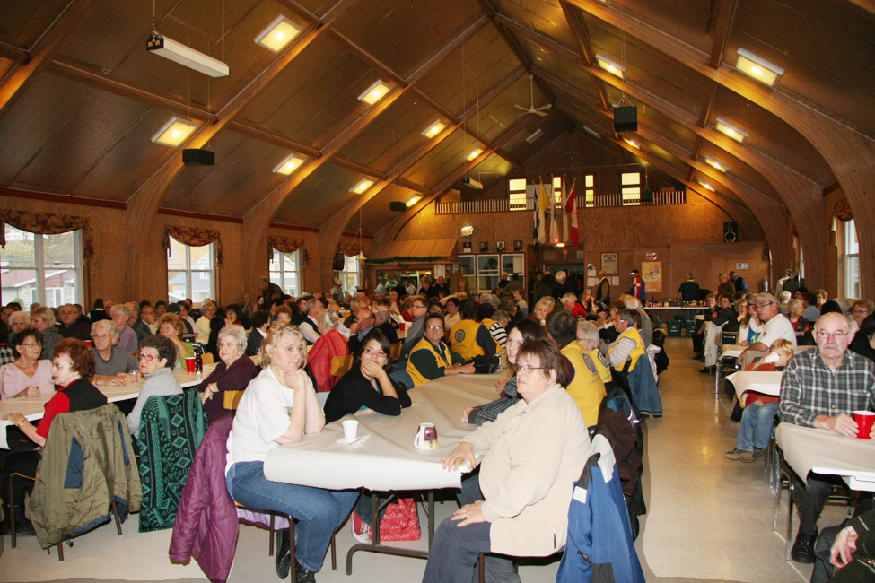 Souper spaghettis pour les paniers de Noël