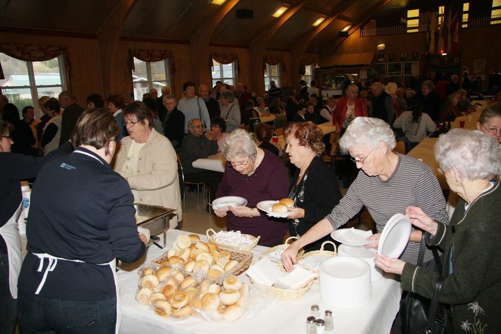Souper spaghettis pour les paniers de Noël