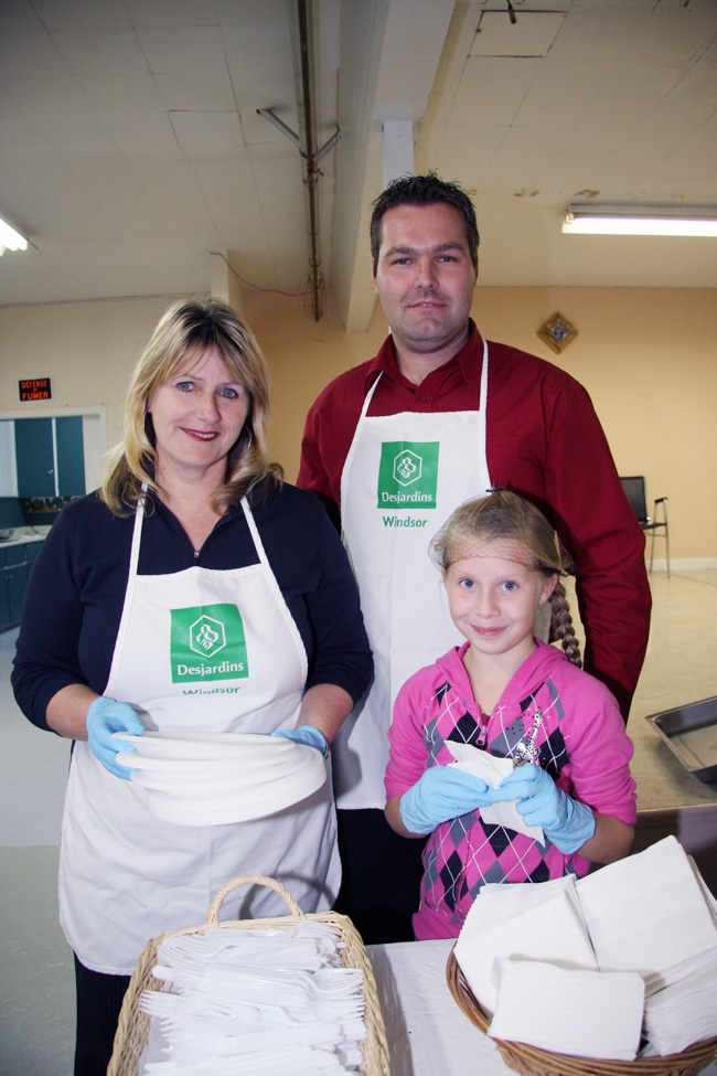 Souper spaghettis pour les paniers de Noël