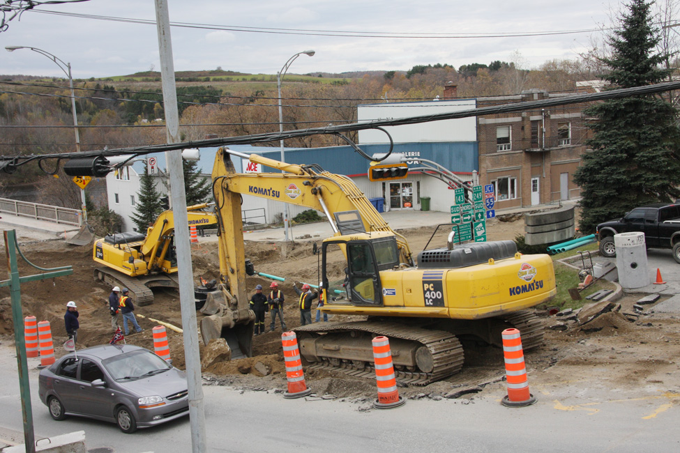 Grands travaux de voirie
