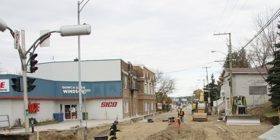 Grands travaux de voirie