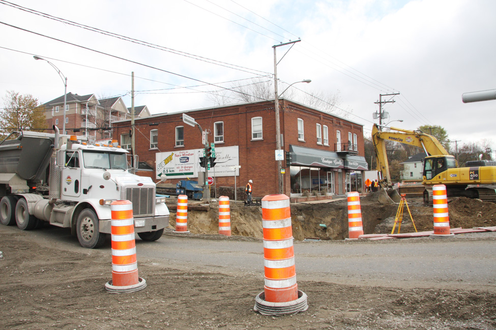 Grands travaux de voirie