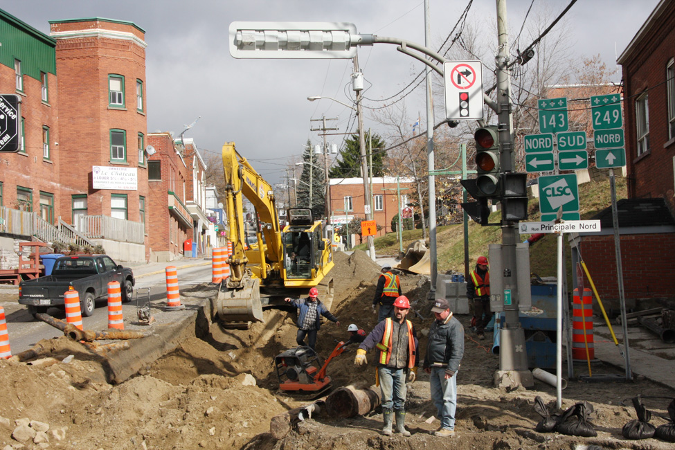 Grands travaux de voirie