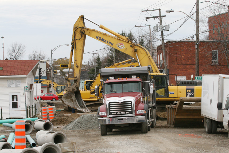 Grands travaux de voirie
