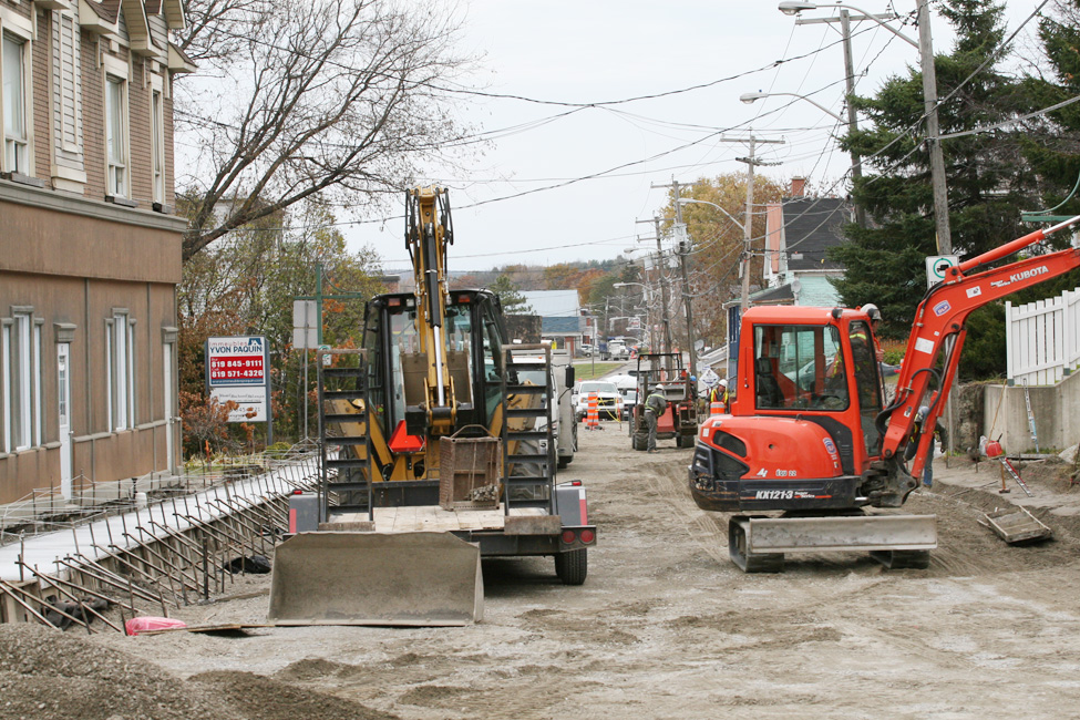 Grands travaux de voirie