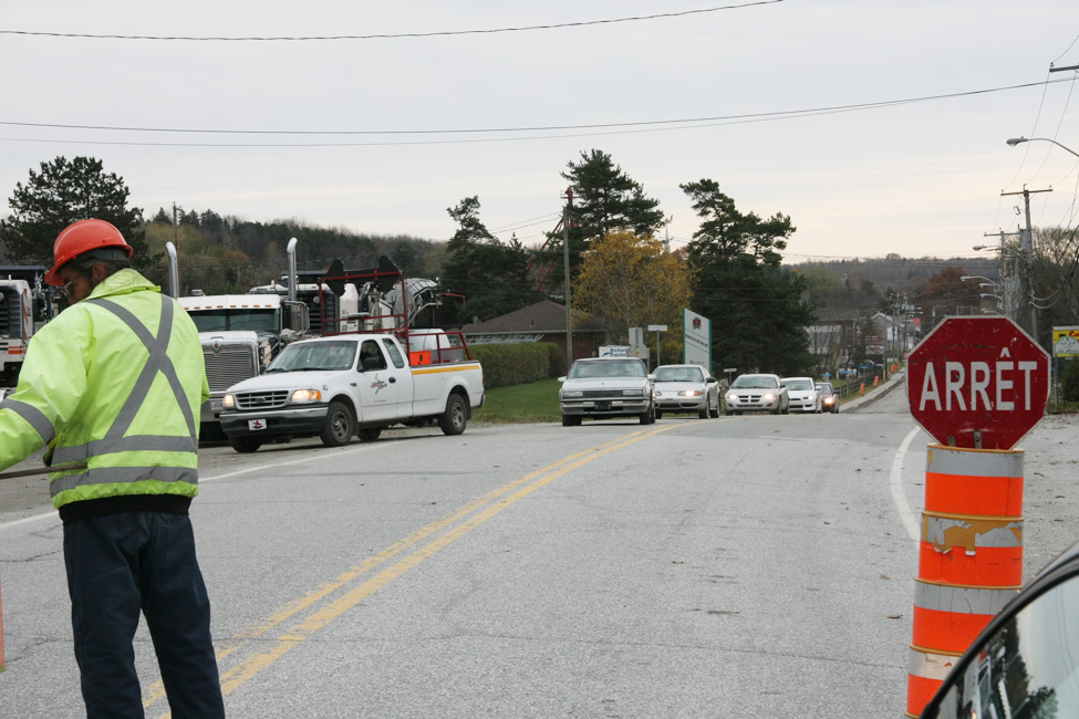 Grands travaux de voirie