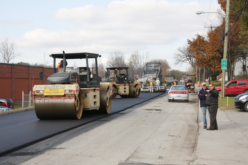 Grands travaux de voirie
