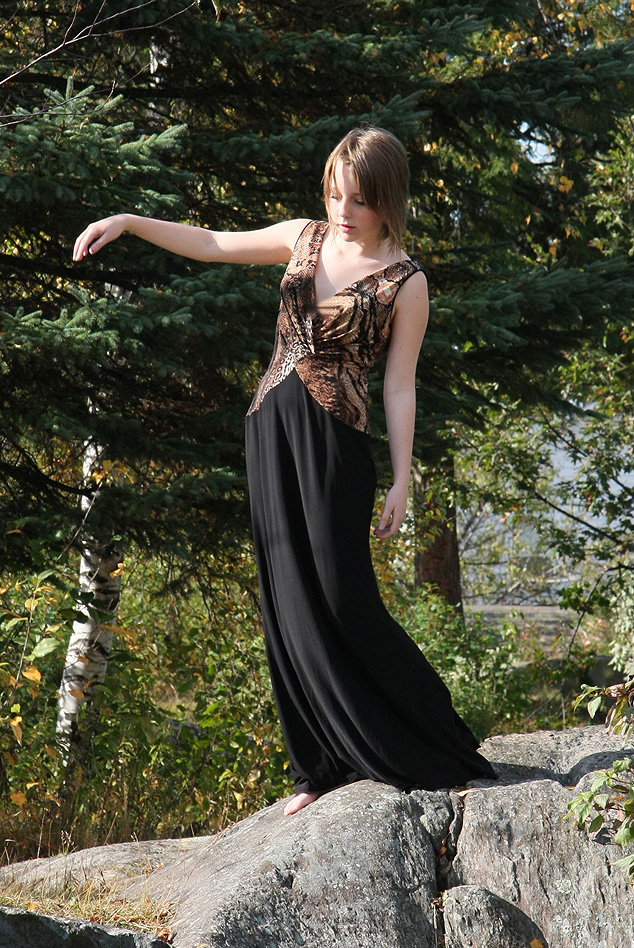 Robe du soir Claudia Leclerc