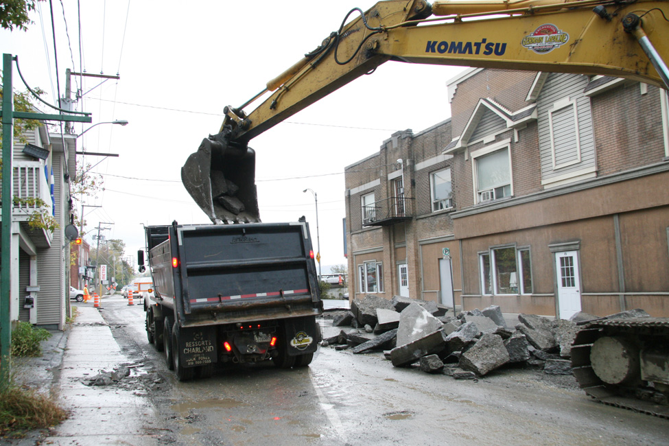 Grands travaux de voirie