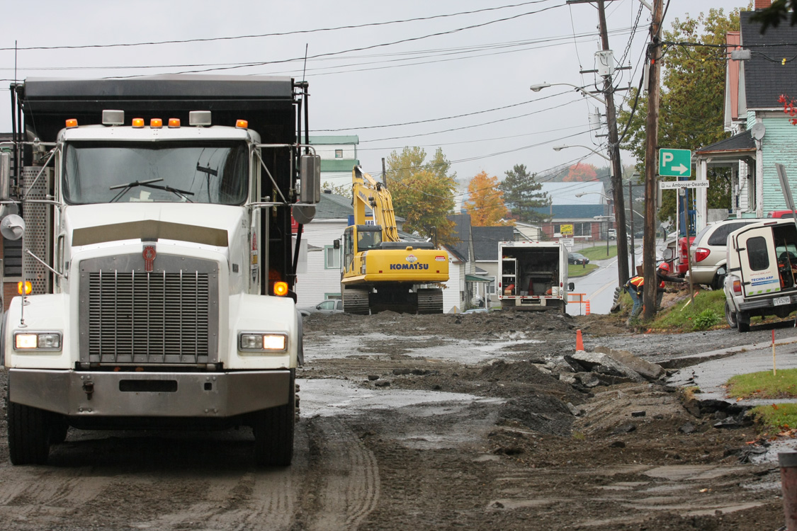 Grands travaux de voirie