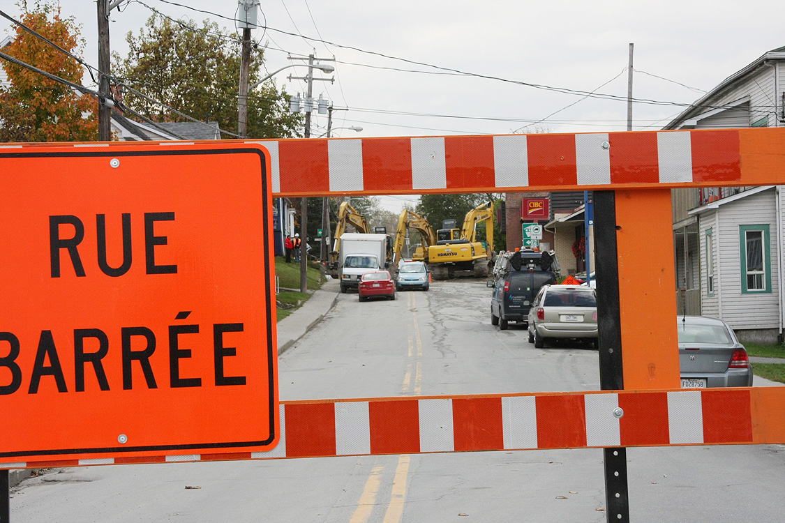 Grands travaux de voirie