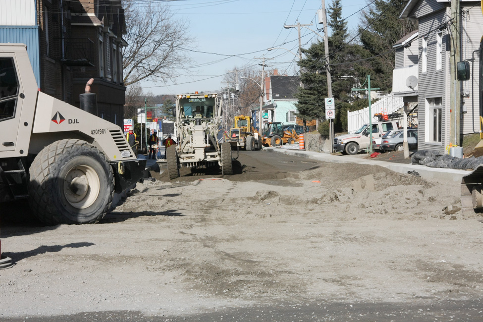 Grands travaux de voirie