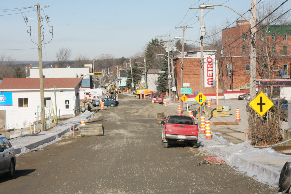 Grands travaux de voirie