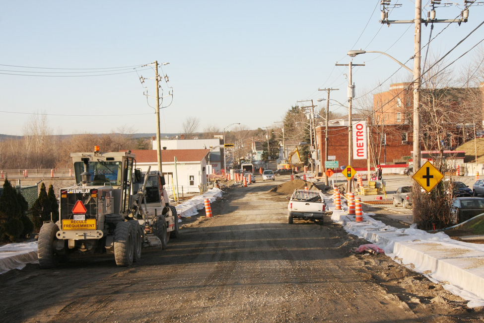 Grands travaux de voirie