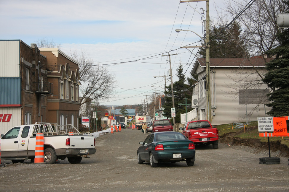 Grands travaux de voirie