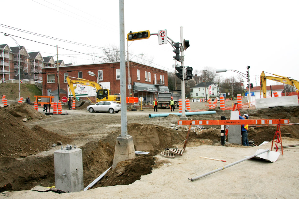 Grands travaux de voirie