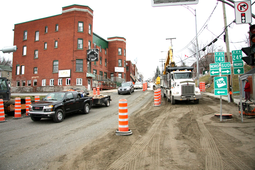 Grands travaux de voirie