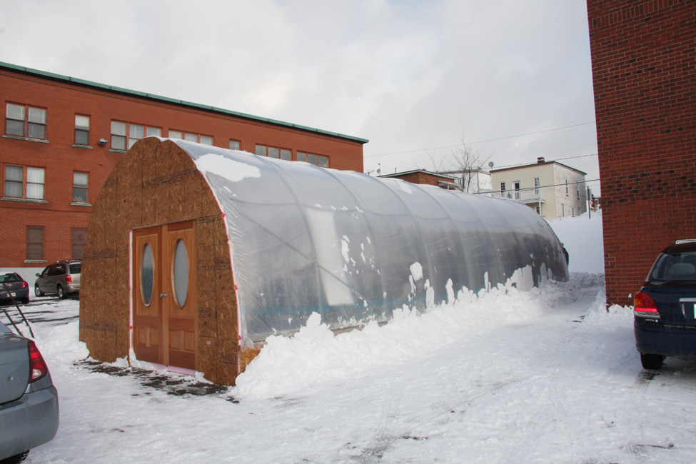 Serre-tunnel de la coop Jardi-Serre