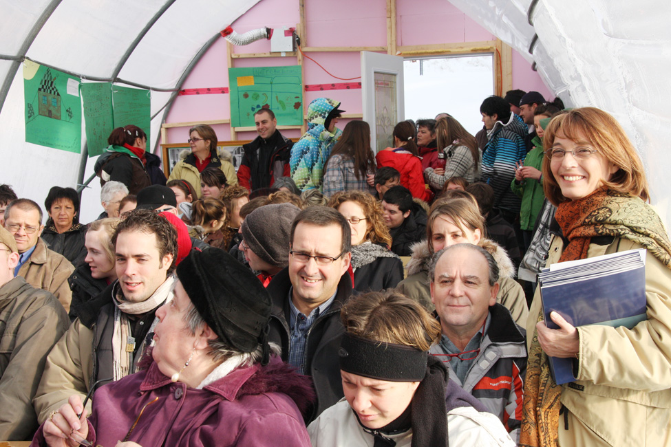 Serre-tunnel de la coop Jardi-Serre