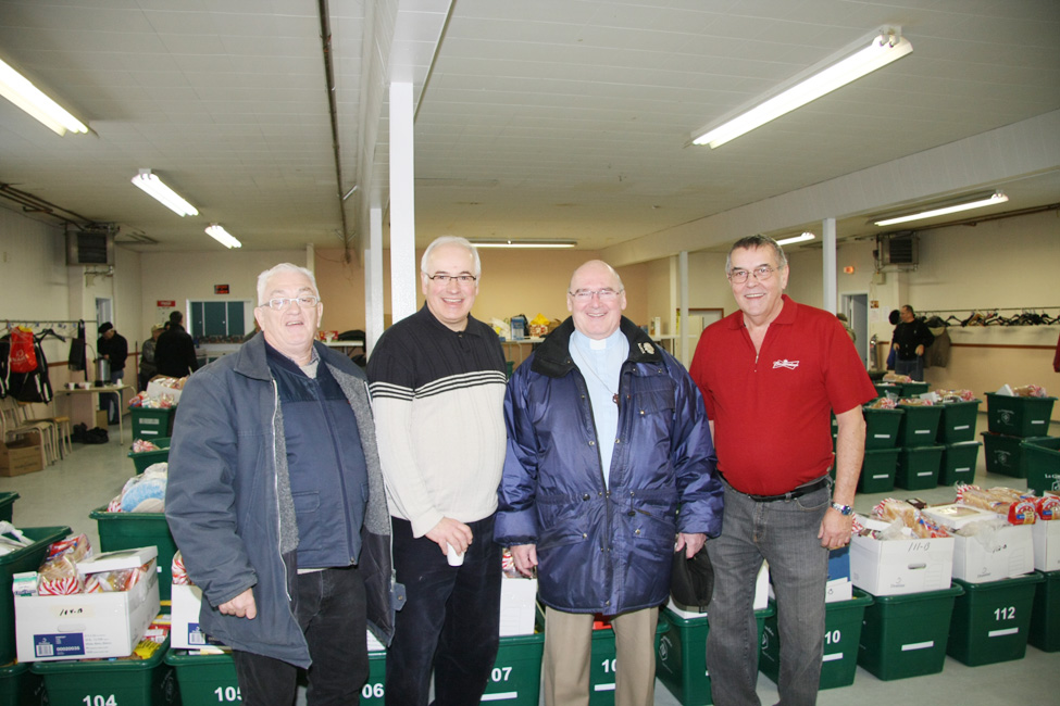 Distribution des Paniers de Noël
