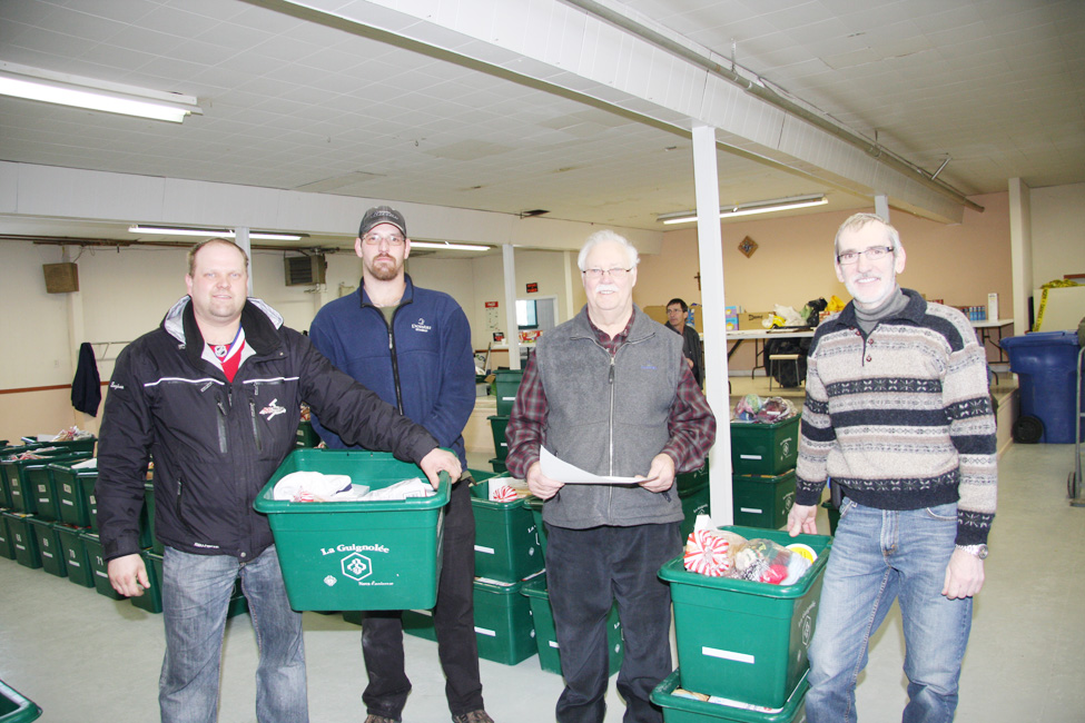 Distribution des Paniers de Noël