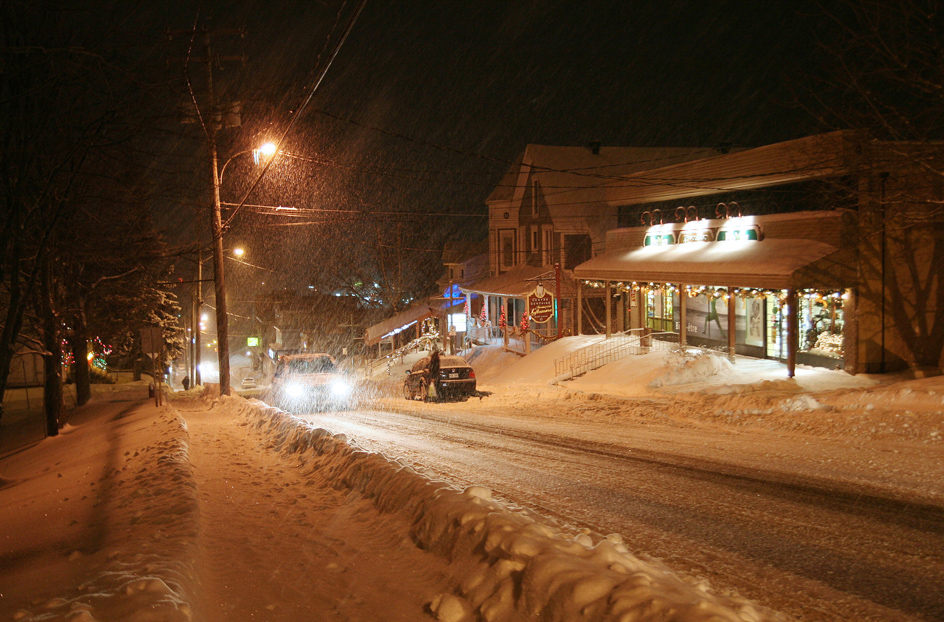 Windsor, nuit de décembre rue St-Georges