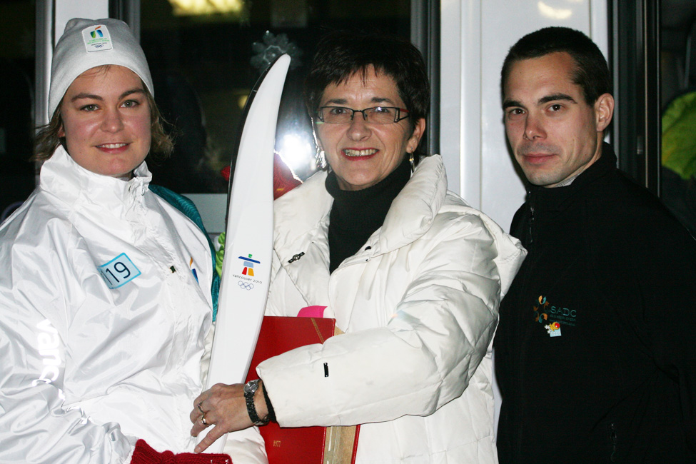 La flamme Olympique de passage à Windsor