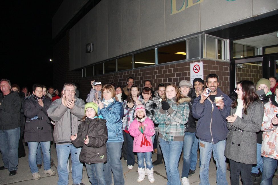 La flamme Olympique de passage à Windsor