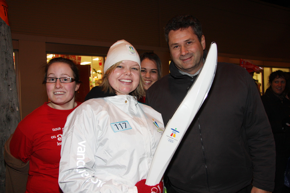 La flamme Olympique de passage à Windsor