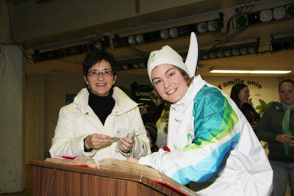 La flamme Olympique de passage à Windsor