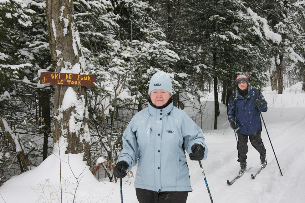 Ski de fond à la Poudrière