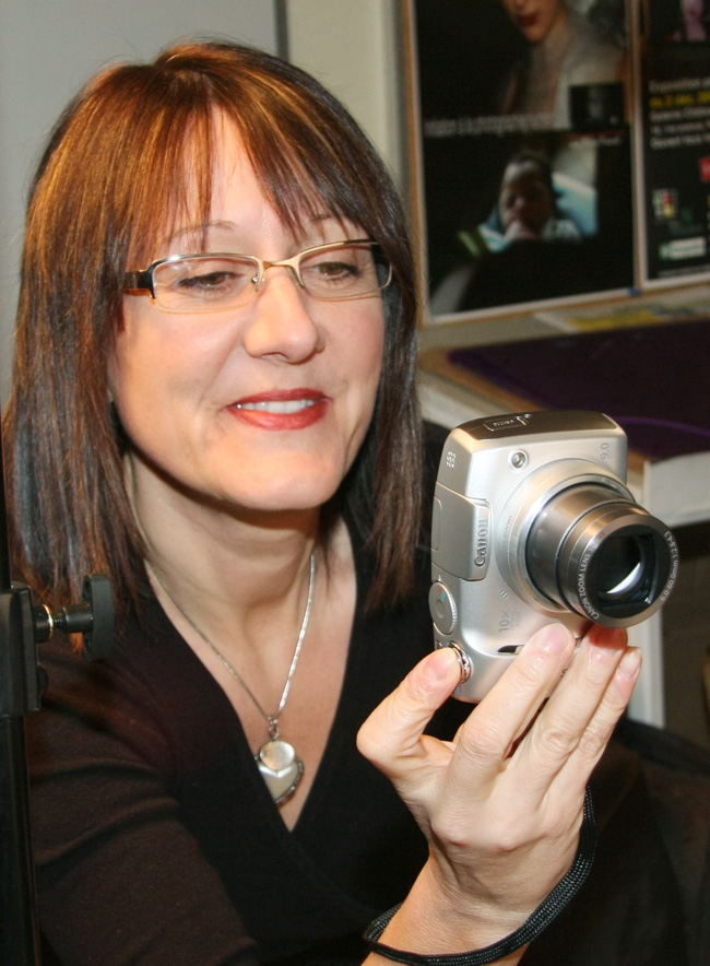 Manon au travail en atelier 