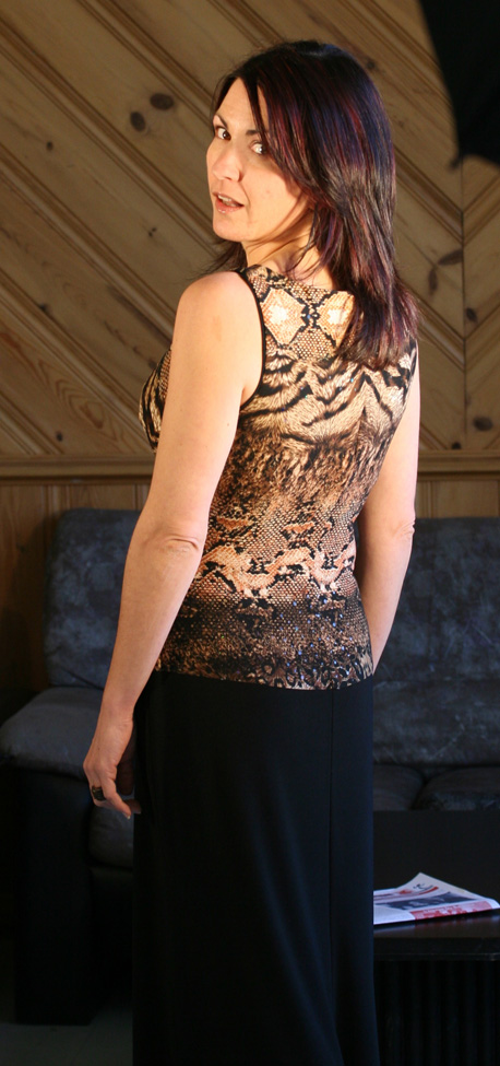 Robe du soir, Martine Belcourt