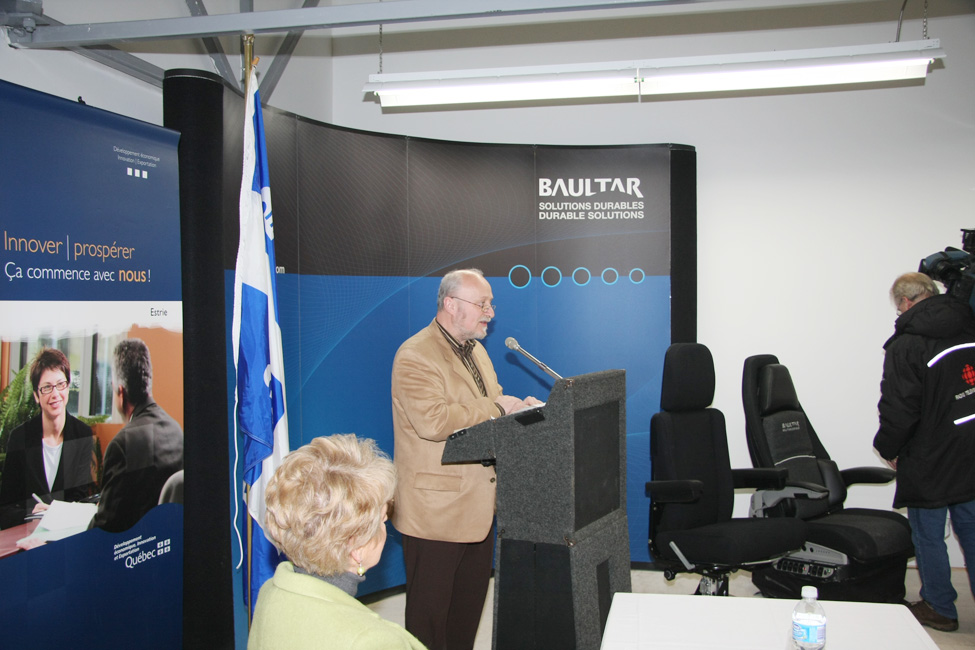 Conf de presse donnée par Baultar  - Déclaration du PDG