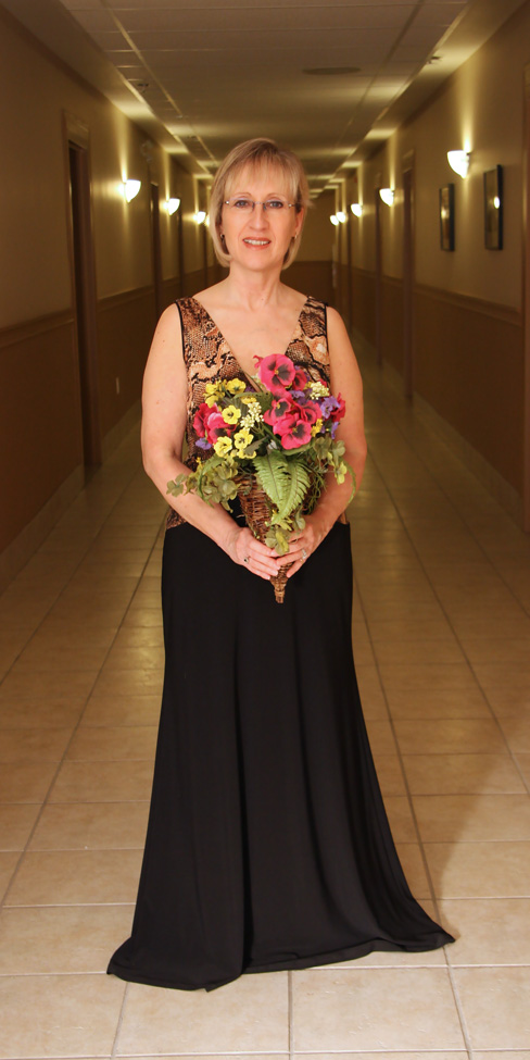 Robe du soir, Eugénie Ferland