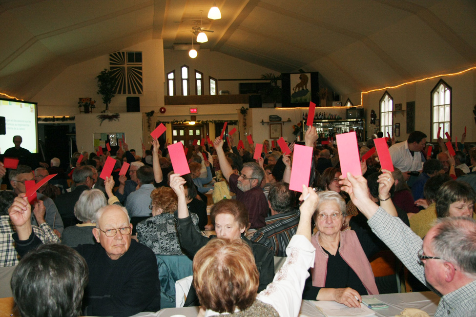 Vote de la ristourne