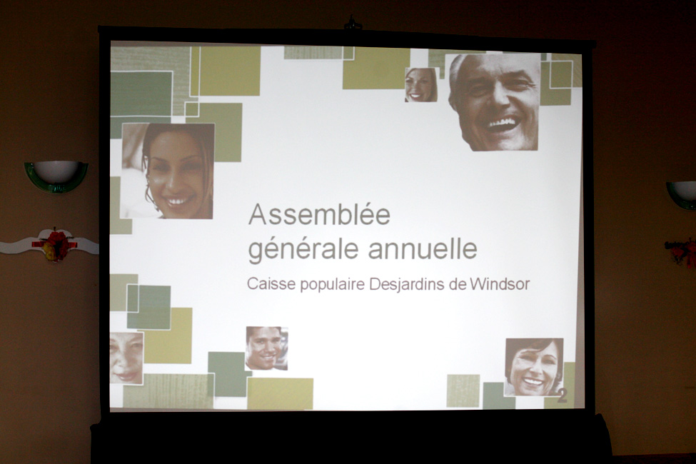 Caisse Desjardins de Windsor, ass. générale