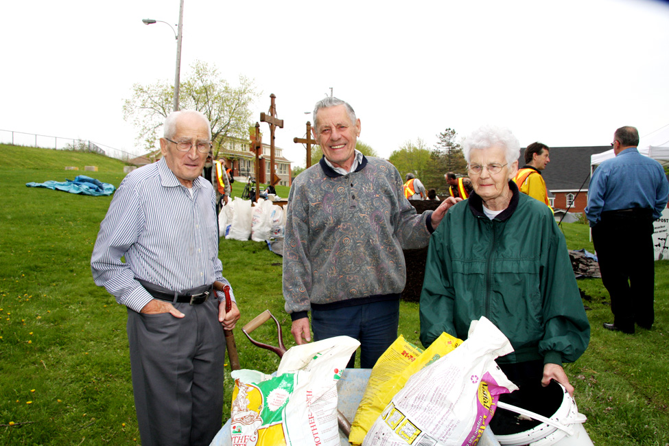 Distribution de compost