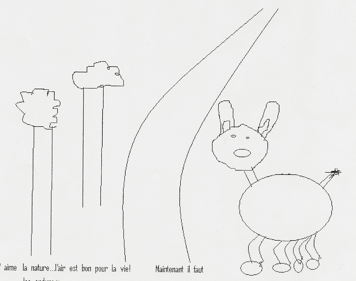 Jour de la terre - Classe de Sophie Caron, 2è année, École St-Philippe